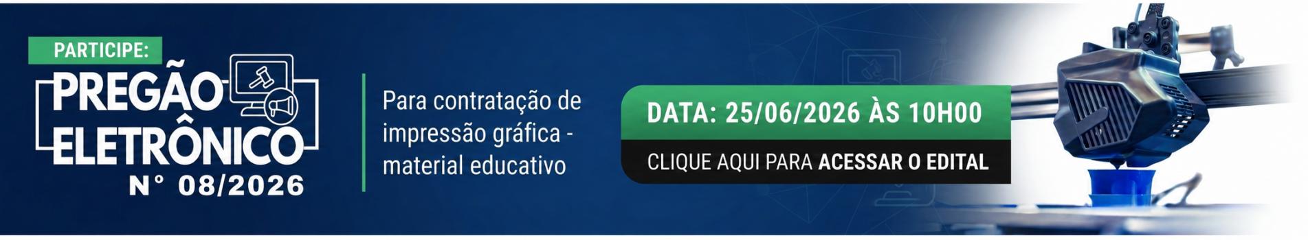 Pregão 08 2026