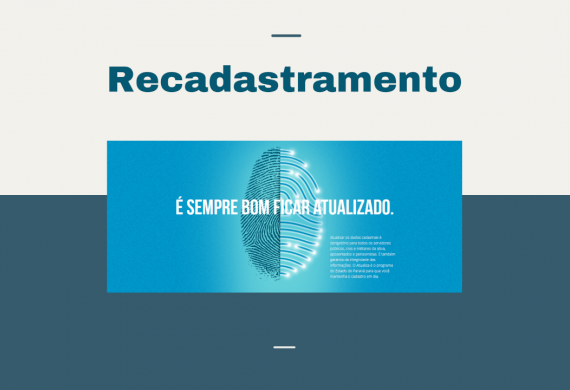 Recadastramento PARANAPREVIDENCIA